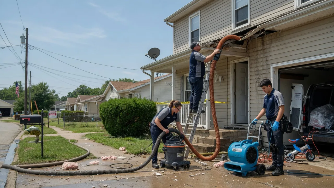Water Damage Restoration in Tom Bean, TX near me